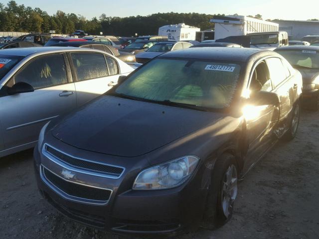 1G1ZA5E05AF226374 - 2010 CHEVROLET MALIBU LS GRAY photo 2