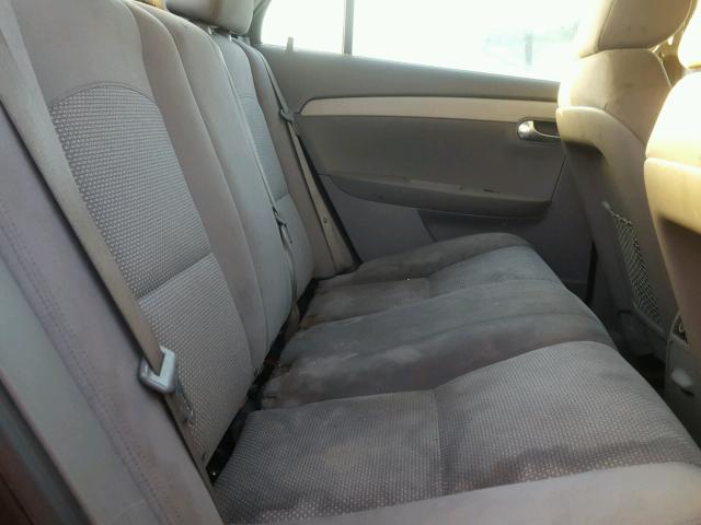 1G1ZA5E05AF226374 - 2010 CHEVROLET MALIBU LS GRAY photo 6