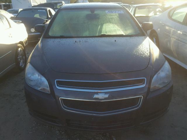 1G1ZA5E05AF226374 - 2010 CHEVROLET MALIBU LS GRAY photo 9