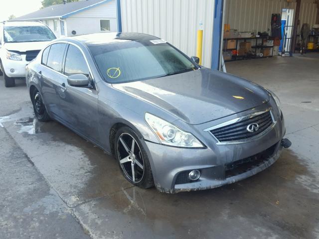 JN1CV6AP9BM502209 - 2011 INFINITI G37 BASE GRAY photo 1