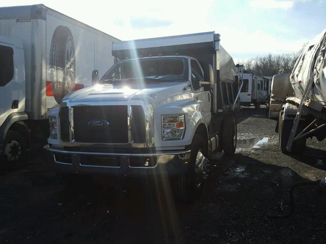 1FDWF7DX0GDA05304 - 2016 FORD F750 SUPER WHITE photo 2