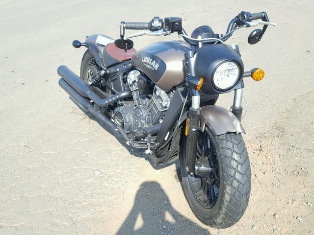 56KMTB001J3136233 - 2018 INDIAN MOTORCYCLE CO. SCOUT BOBB BROWN photo 1