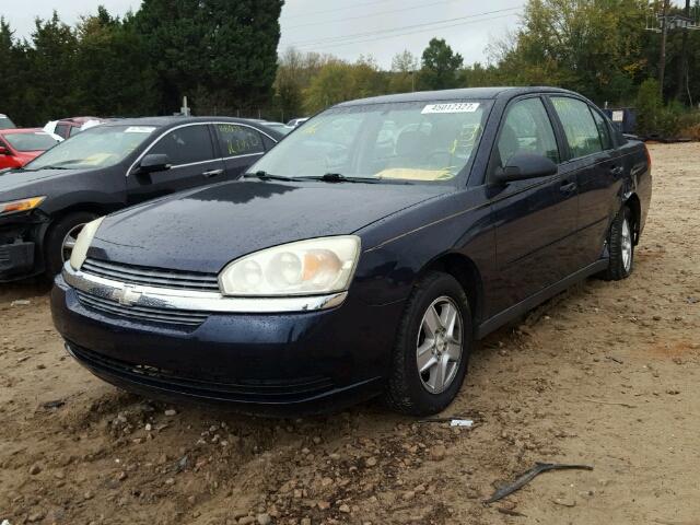 1G1ZT54844F135201 - 2004 CHEVROLET MALIBU LS BLUE photo 2