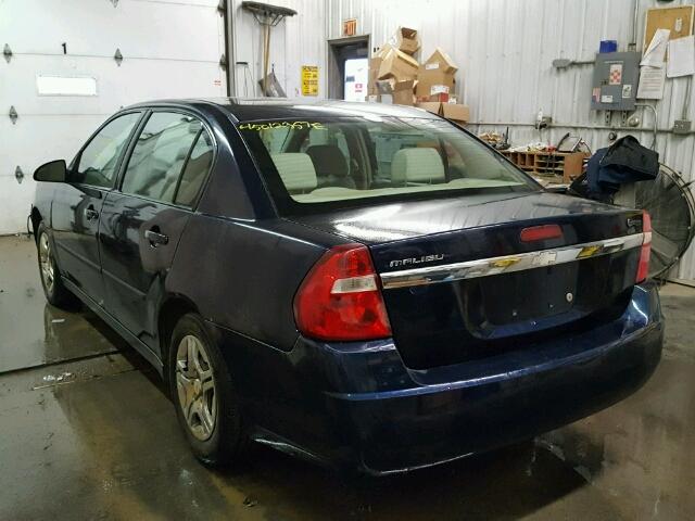 1G1ZS52F94F185905 - 2004 CHEVROLET MALIBU BLUE photo 3