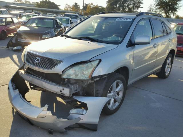 JTJGA31U460060688 - 2006 LEXUS RX 330 SILVER photo 2