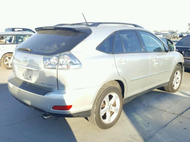 JTJGA31U460060688 - 2006 LEXUS RX 330 SILVER photo 4