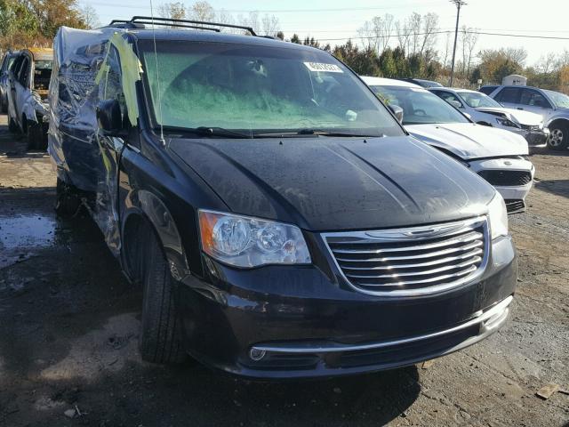 2C4RC1BG7DR631449 - 2013 CHRYSLER TOWN & COU BLACK photo 1