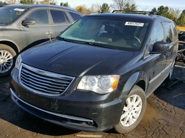 2C4RC1BG7DR631449 - 2013 CHRYSLER TOWN & COU BLACK photo 2