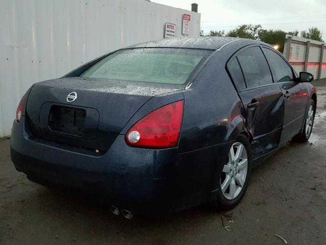 1N4BA41EX6C814516 - 2006 NISSAN MAXIMA BLUE photo 4