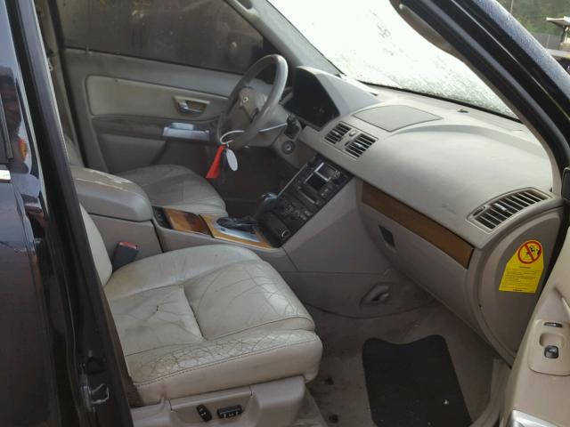 YV1CM59H141076165 - 2004 VOLVO XC90 BLACK photo 5