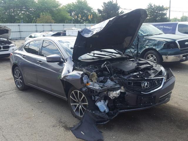 19UUB2F58HA003732 - 2017 ACURA TLX TECH GRAY photo 1