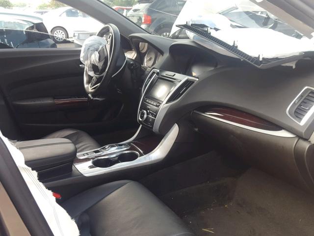 19UUB2F58HA003732 - 2017 ACURA TLX TECH GRAY photo 5
