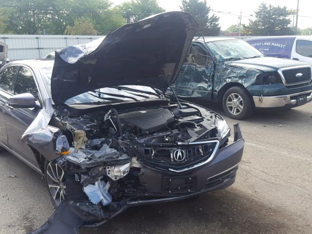 19UUB2F58HA003732 - 2017 ACURA TLX TECH GRAY photo 9