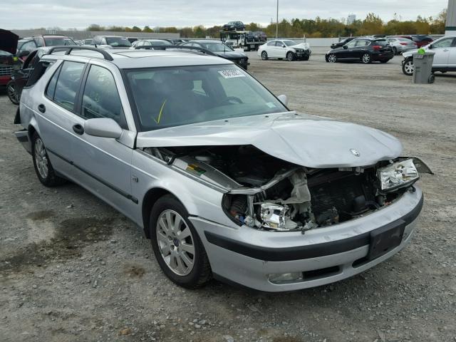 YS3ED58E213004633 - 2001 SAAB 9-5 SILVER photo 1