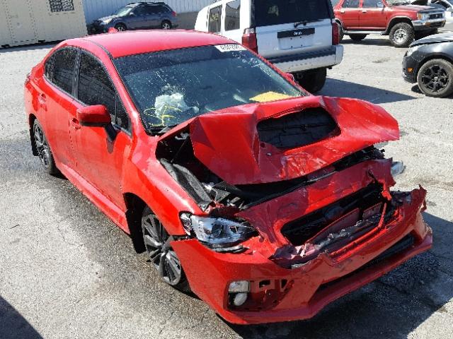 JF1VA1B6XH9803695 - 2017 SUBARU WRX RED photo 1