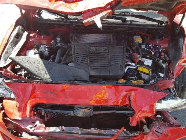 JF1VA1B6XH9803695 - 2017 SUBARU WRX RED photo 7