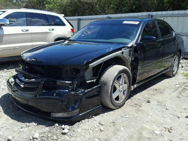 2G1WP551849276290 - 2004 CHEVROLET IMPALA SS BLACK photo 2