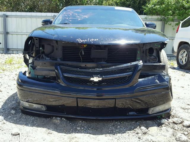 2G1WP551849276290 - 2004 CHEVROLET IMPALA SS BLACK photo 9