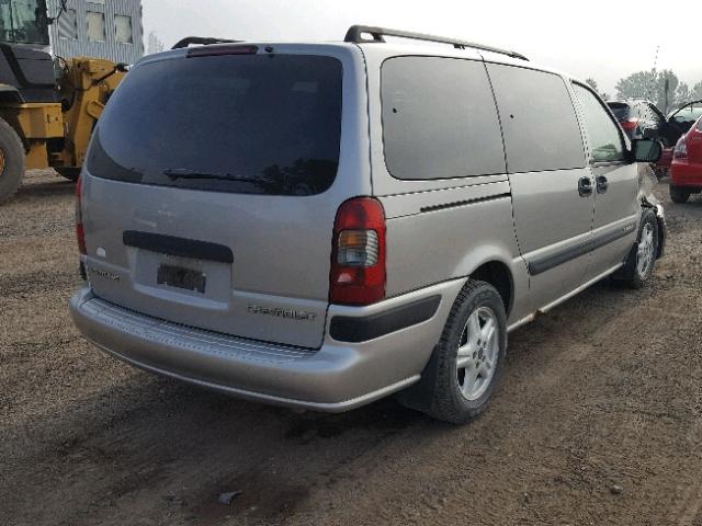 1GNDV23E05D137906 - 2005 CHEVROLET VENTURE LS GRAY photo 4