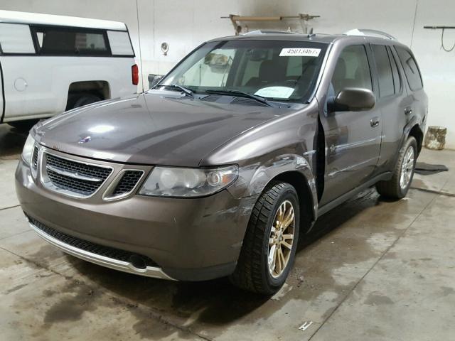 5S3ET13S182803636 - 2008 SAAB 9-7X 4.2I BROWN photo 2