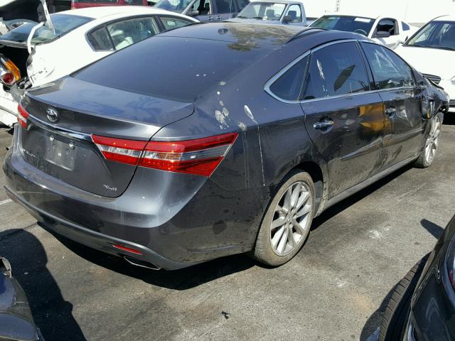 4T1BK1EB3FU184303 - 2015 TOYOTA AVALON XLE GRAY photo 4