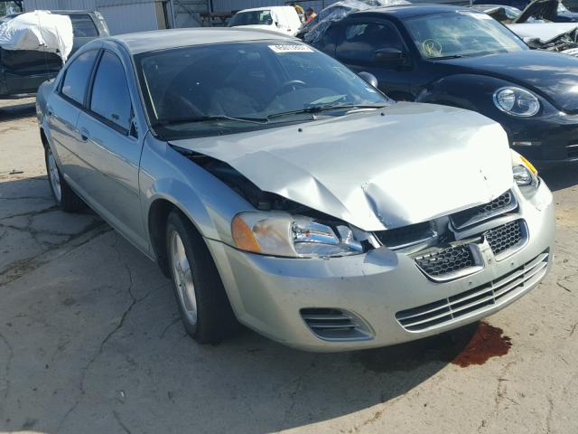 1B3EL46X76N198548 - 2006 DODGE STRATUS SX GRAY photo 1