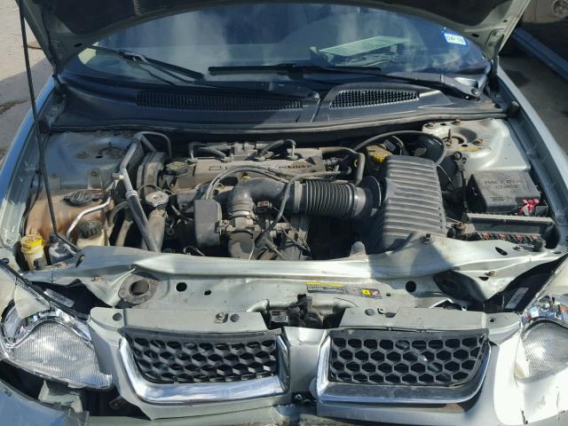 1B3EL46X76N198548 - 2006 DODGE STRATUS SX GRAY photo 7