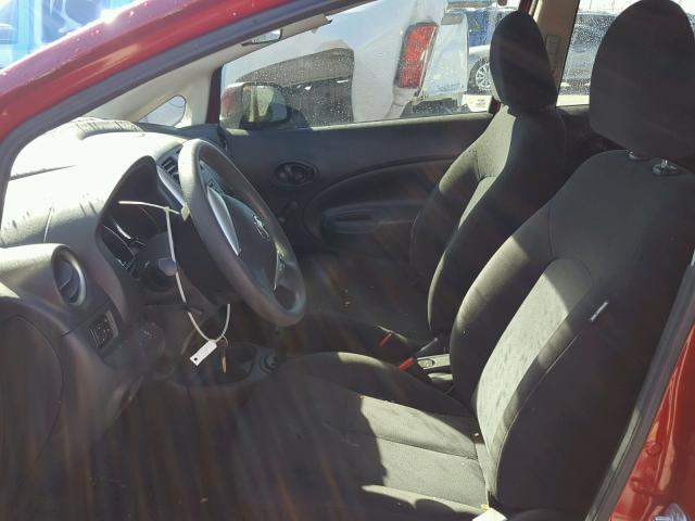 3N1CE2CPXEL423894 - 2014 NISSAN VERSA NOTE RED photo 5