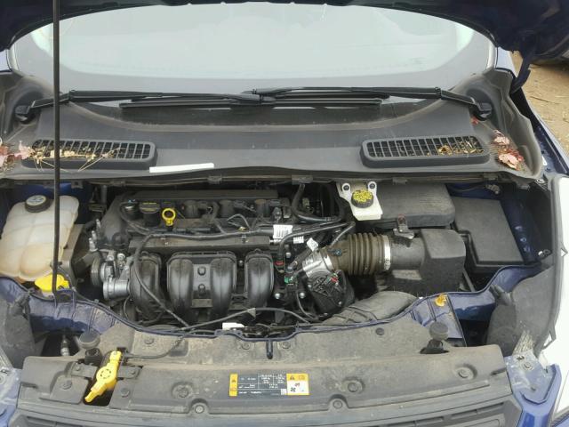 1FMCU0F79EUA05165 - 2014 FORD ESCAPE S BLUE photo 7