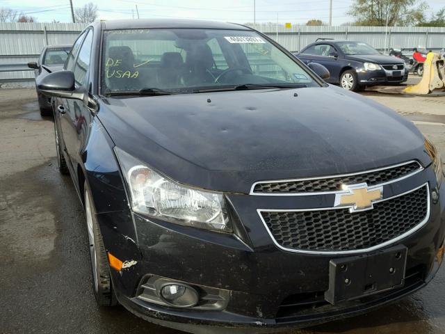 1G1PH5SC1C7389571 - 2012 CHEVROLET CRUZE LTZ BLACK photo 9