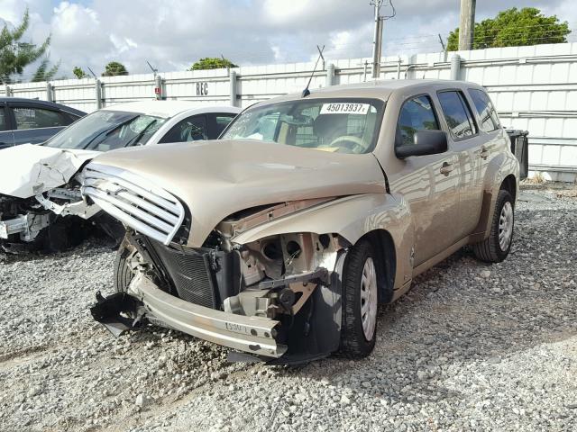 3GNCA13D18S669131 - 2008 CHEVROLET HHR BEIGE photo 2