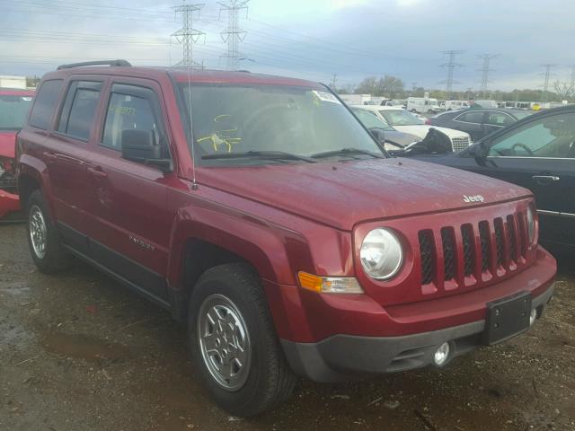 1C4NJPBA4FD102792 - 2015 JEEP PATRIOT SP RED photo 1