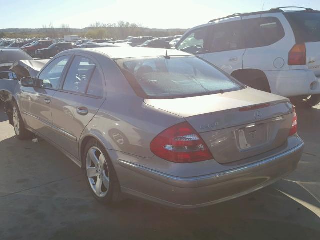 WDBUF65JX3X100718 - 2003 MERCEDES-BENZ E GRAY photo 3