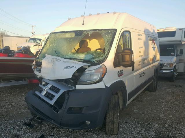 3C6TRVDGXEE119350 - 2014 RAM PROMASTER 白色 照片 2