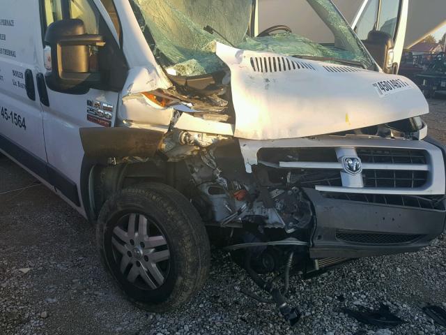 3C6TRVDGXEE119350 - 2014 RAM PROMASTER 白色 照片 9