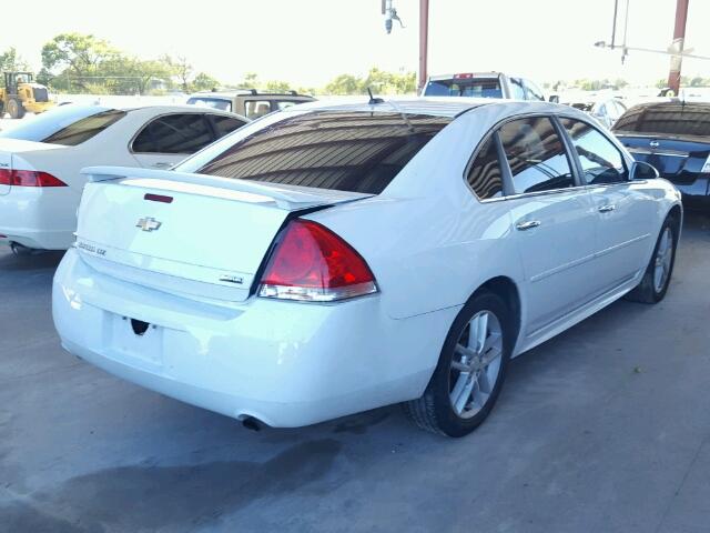 2G1WC5E3XD1197800 - 2013 CHEVROLET IMPALA 白色 照片 4