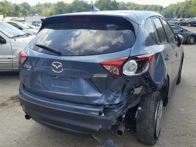 JM3KE4CY2G0703541 - 2016 MAZDA CX-5 TOURI BLUE photo 4