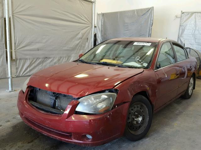 1N4AL11D46N370419 - 2006 NISSAN ALTIMA MAROON photo 2