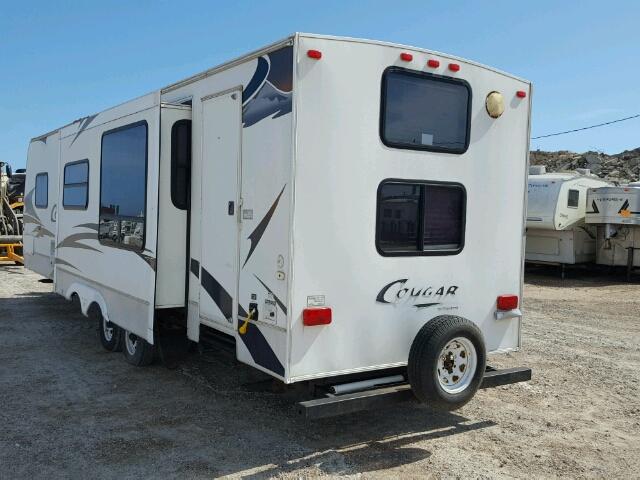 4YDT3062972502188 - 2007 COUG KEYSTONE WHITE photo 3