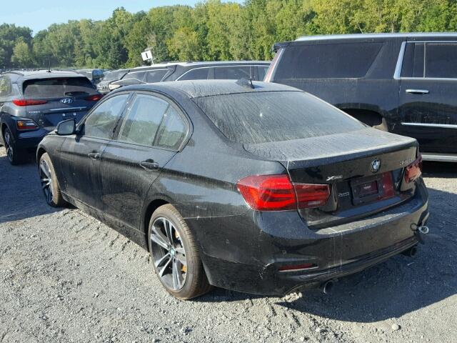 WBA8B7C50JA190372 - 2018 BMW 340 XI BLACK photo 3