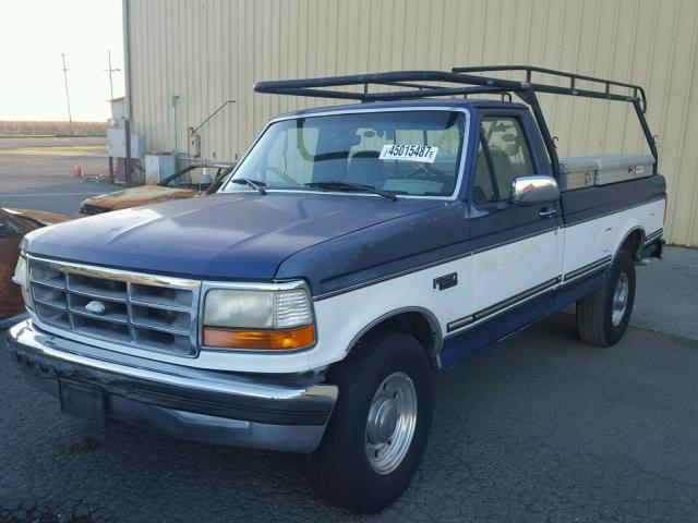 2FTHF25H9SCA01798 - 1995 FORD F250 TWO TONE photo 2