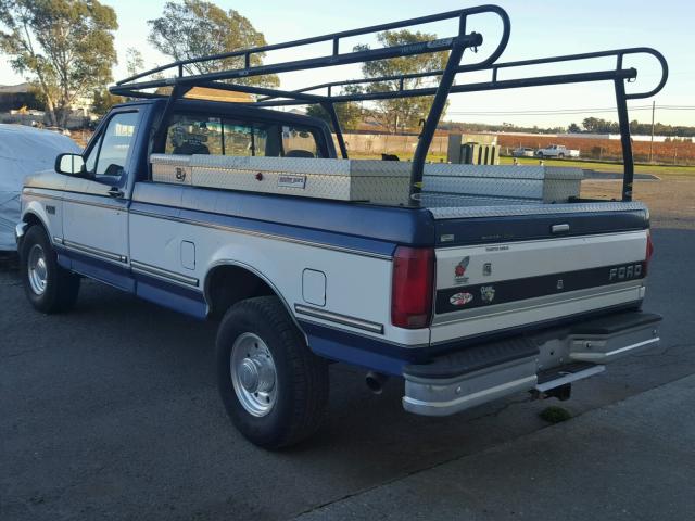 2FTHF25H9SCA01798 - 1995 FORD F250 TWO TONE photo 3