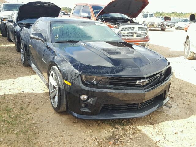 2G1FJ1EP8C9800860 - 2012 CHEVROLET CAMARO ZL1 BLACK photo 1