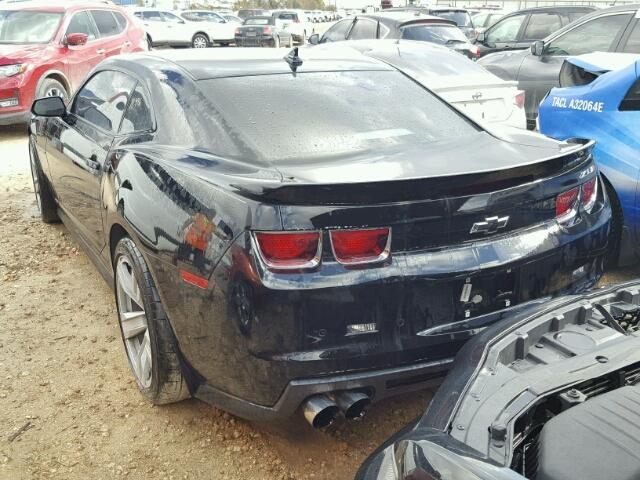 2G1FJ1EP8C9800860 - 2012 CHEVROLET CAMARO ZL1 黑色 照片 3