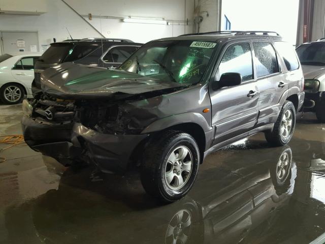 4F2YZ04113KM53189 - 2003 MAZDA TRIBUTE LX CHARCOAL photo 2