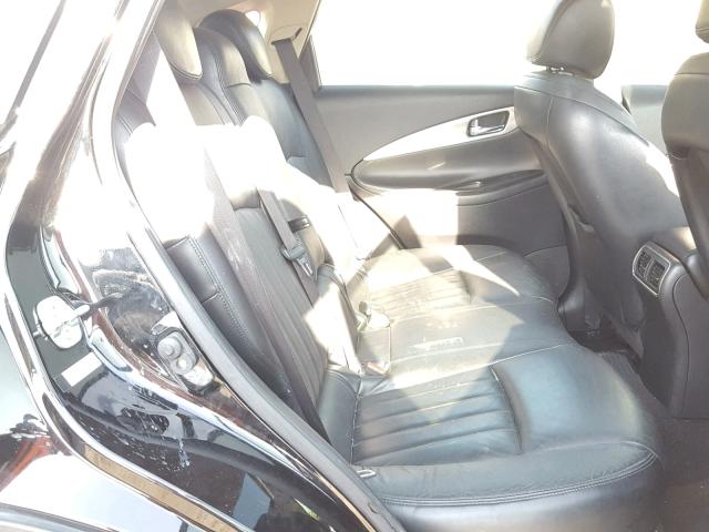 JNKAJ09E78M302324 - 2008 INFINITI EX35 BASE BLACK photo 6