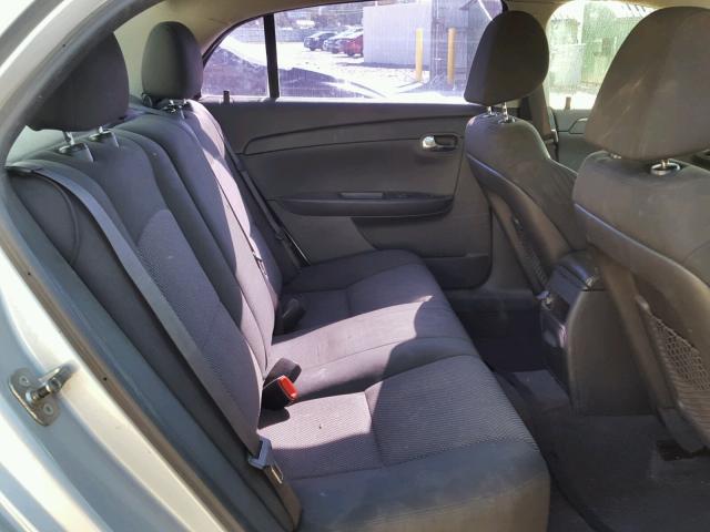 1G1ZC5EU2BF336815 - 2011 CHEVROLET MALIBU 1LT 银色 照片 6