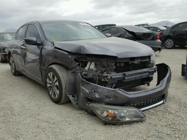 1HGCR2F31DA178873 - 2013 HONDA ACCORD LX GRAY photo 1