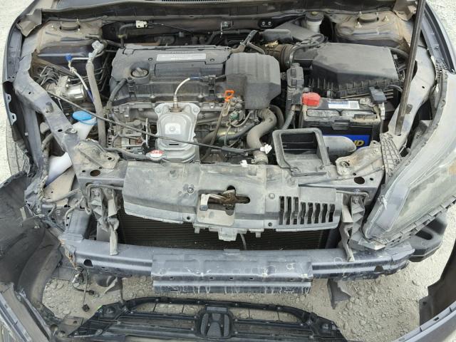 1HGCR2F31DA178873 - 2013 HONDA ACCORD LX GRAY photo 7