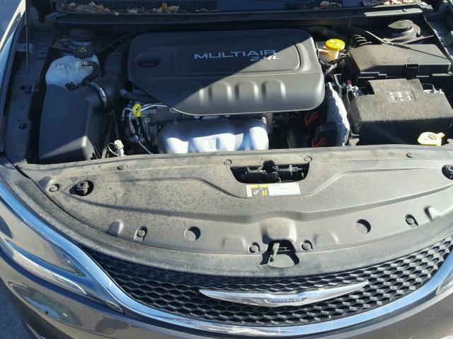 1C3CCCAB3GN113481 - 2016 CHRYSLER 200 LIMITE SILVER photo 7